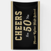 Bannière de réunion de 50 ans (Vertical)