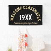 Bannière de réunion de classe Bienvenue (En situation)