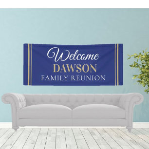 Bannière de réunion de famille PERSONNALISÉE