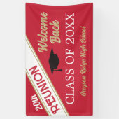 Bannière de réunion de la classe de retour (Vertical)