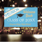 Bannière de réunion de la classe de retour