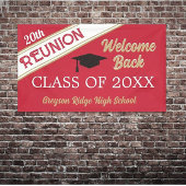 Bannière de réunion de la classe de retour