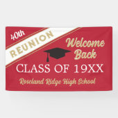 Bannière de réunion de la classe de retour (Horizontal)