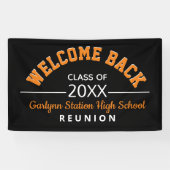 Bannière de réunion de la classe de retour (Horizontal)