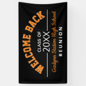 Bannière de réunion de la classe de retour (Vertical)