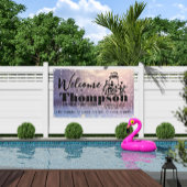 Bannière de réunion de la famille Purple Passion