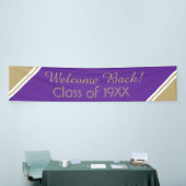 Bannière de réunion de la grande classe de retour (Salon professionnel)