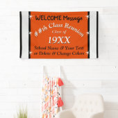 Bannière de réunion scolaire personnalisée dans vo (En situation)