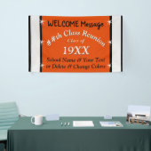 Bannière de réunion scolaire personnalisée dans vo (Salon professionnel)