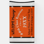 Bannière de réunion scolaire personnalisée dans vo (Vertical)