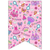 Bannière de sabot princesse rose (Troisième drapeau)