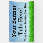 Bannière de scène personnalisée 3x5 (Vertical)