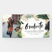 Bannière de script moderne de graduation photo tro (Horizontal)