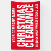 Bannière de signalisation commerciale de magasin d (Vertical)