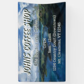 Bannière de signalisation personnalisée de la bout (Vertical)