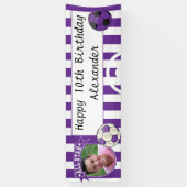 Bannière de soccer toutes les occasions de Star -  (Vertical)