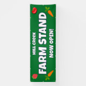 Bannière de socle de batterie personnalisée (Verticale)