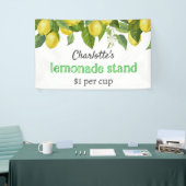 Bannière de socle Lemonade pour enfants personnali (Salon professionnel)