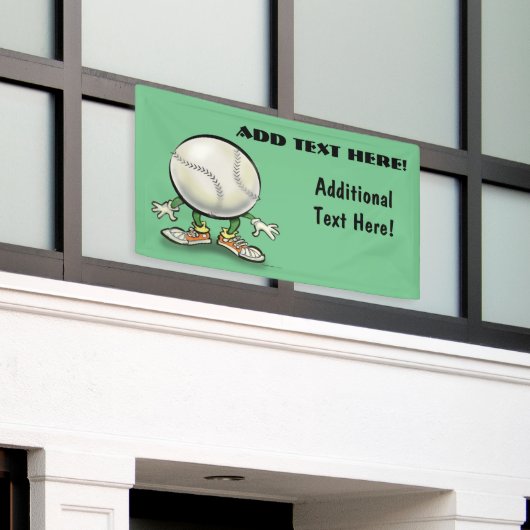 Bannière de softball (Bâtiment extérieur)