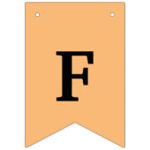 Bannière de soutage pour la fête d'Adieu (Premier drapeau)