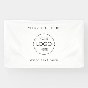 Bannière de stand suspendue pour magasin éphémère