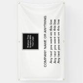 Bannière de style logo d'entreprise (Vertical)