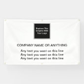 Bannière de style logo d'entreprise (Horizontal)