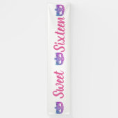 Bannière de sweet sixteen (Vertical)