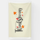 Bannière de Thanksgiving (Vertical)