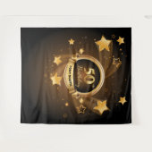 Bannière de toile de fond de tapisserie pour fête  (Devant (Horizontal))