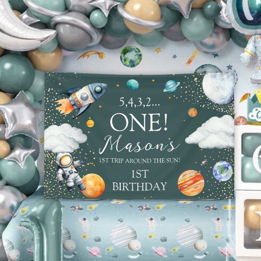 Bannière de toile de fond pour l'anniversaire de R