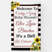 Bannière de tournesol (Vertical)