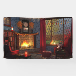 Bannière de tranquillité d'automne