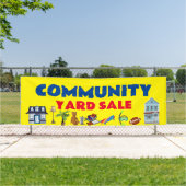 Bannière de vente de garage communautaire (Insitu)