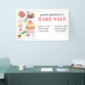 Bannière de vente de gâteaux (Salon professionnel)