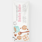 Bannière de vente de gâteaux de l'école de cuisine (Vertical)