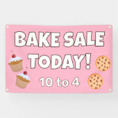Bannière de vente de gâteaux personnalisée (Horizontal)