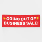 Bannière de vente de liquidation (Horizontal)