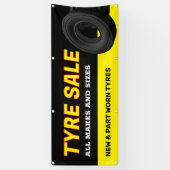 Bannière de vente de pneus (Vertical)