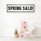 Bannière de vente de printemps (En situation)