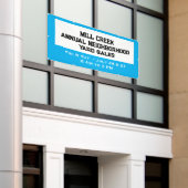 Bannière de vente de quartier annuelle (Bâtiment extérieur)
