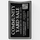 Bannière de vente de triage de la communauté noire (Vertical)