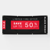 Bannière de vente du vendredi noir (Horizontal)