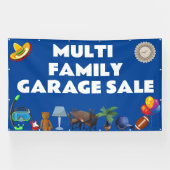 Bannière de vente Garage multifamille (Horizontal)