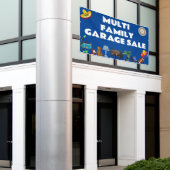 Bannière de vente Garage multifamille (Bâtiment extérieur)