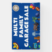 Bannière de vente Garage multifamille (Verticale)