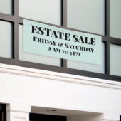 Bannière de vente personnalisée (Bâtiment extérieur)