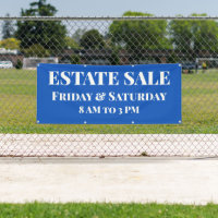 Bannière de vente personnalisée