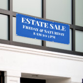 Bannière de vente personnalisée (Bâtiment extérieur)