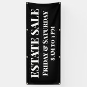 Bannière de vente personnalisée (Vertical)